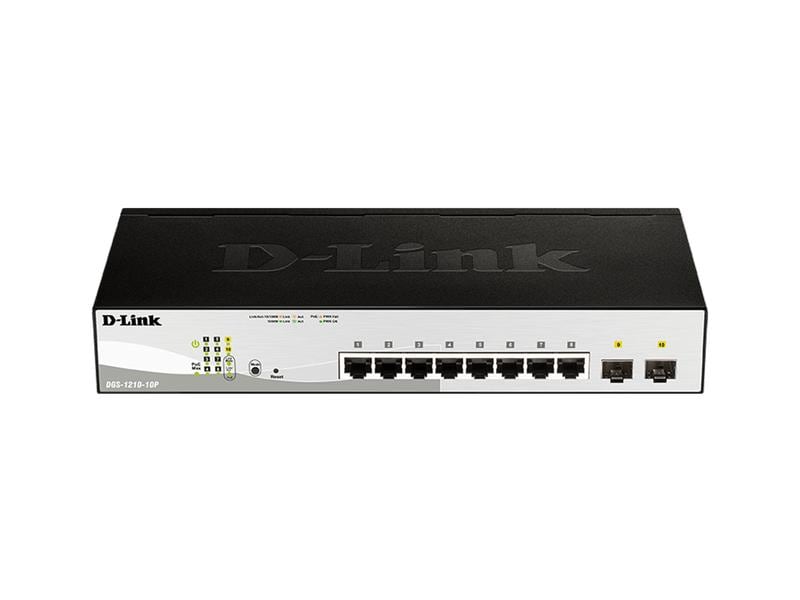 D-Link PoE Switch DGS-1210-10P 10 Port