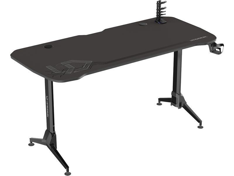 Ultradesk Table de jeu Grand Noir