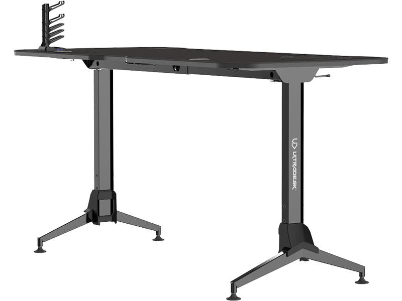 Ultradesk Gaming Tisch Grand Schwarz