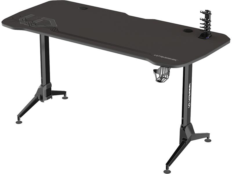 Ultradesk Table de jeu Grand Noir