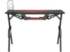 Ultradesk Table de jeu Action V2 Noir