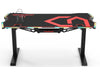 Ultradesk Table de jeu Force Rouge