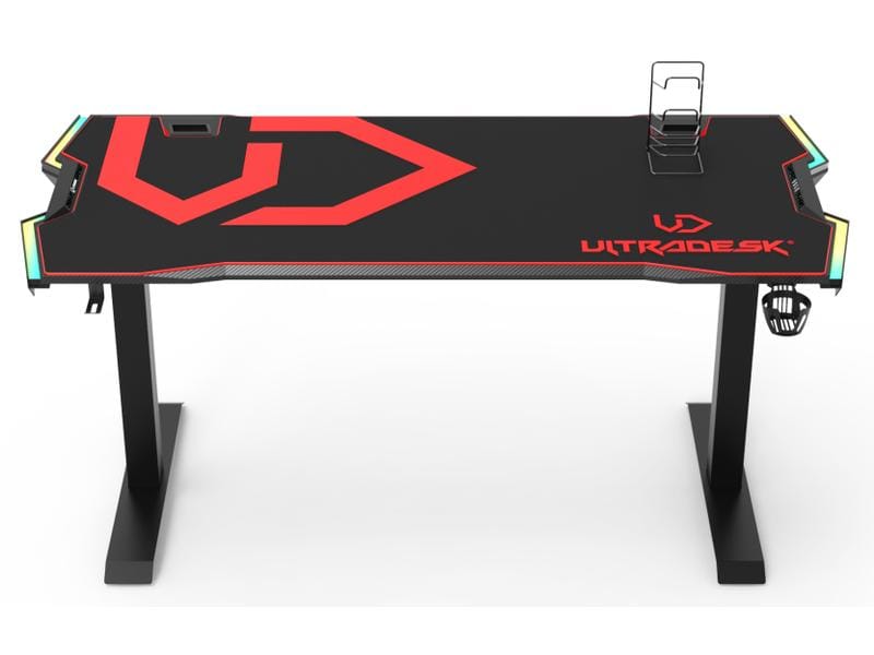 Ultradesk Table de jeu Force Rouge