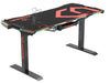 Ultradesk Table de jeu Force Rouge