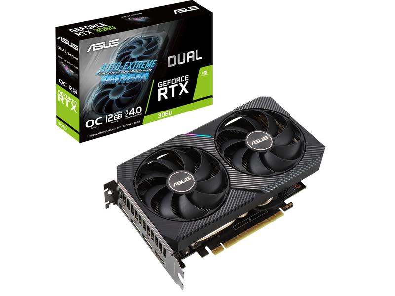 ASUS Grafikkarte Dual GeForce RTX 3060 V2 OC Edition 12 GB LHR