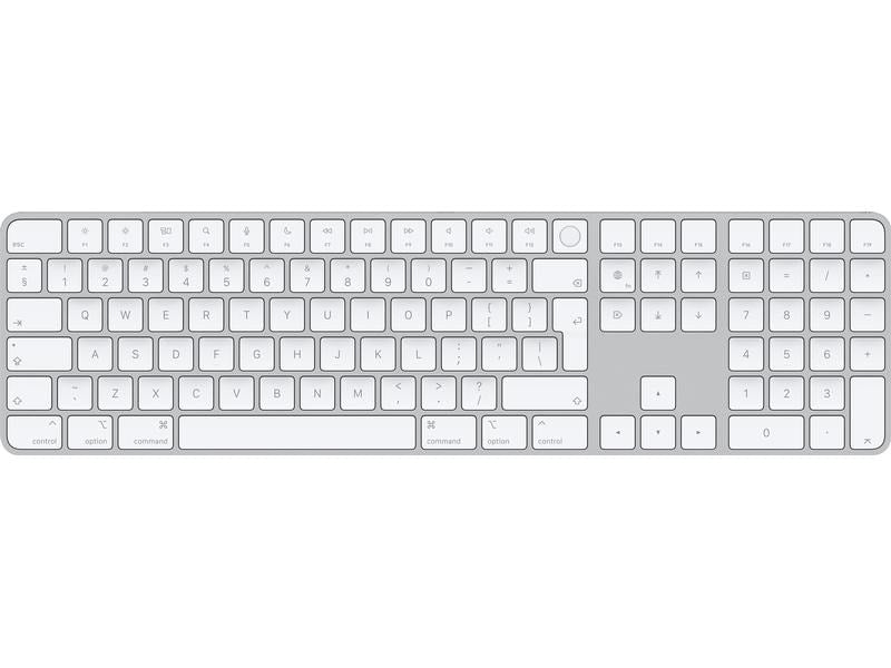 Apple Magic Keyboard avec Touch ID et pavé numérique disposition CH