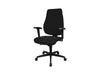 Contini Chaise de bureau Tendance Star Noir