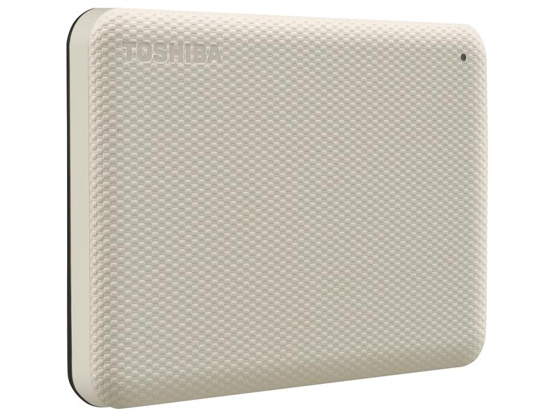 Toshiba Disque dur externe Canvio Advance 4 TB, Blanc