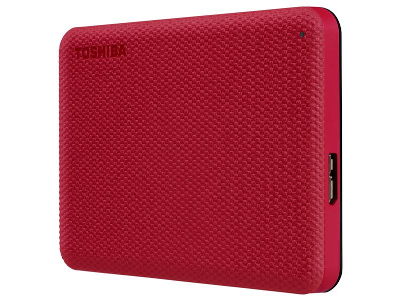 Toshiba Disque dur externe Canvio Advance 4 TB, Rouge