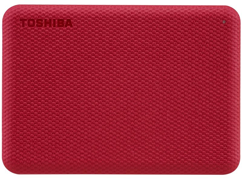 Toshiba Disque dur externe Canvio Advance 4 TB, Rouge