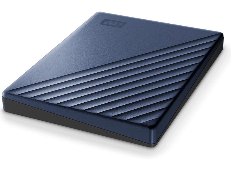 Western Digital Disque dur externe My Passport Ultra 5 TB, Bleu