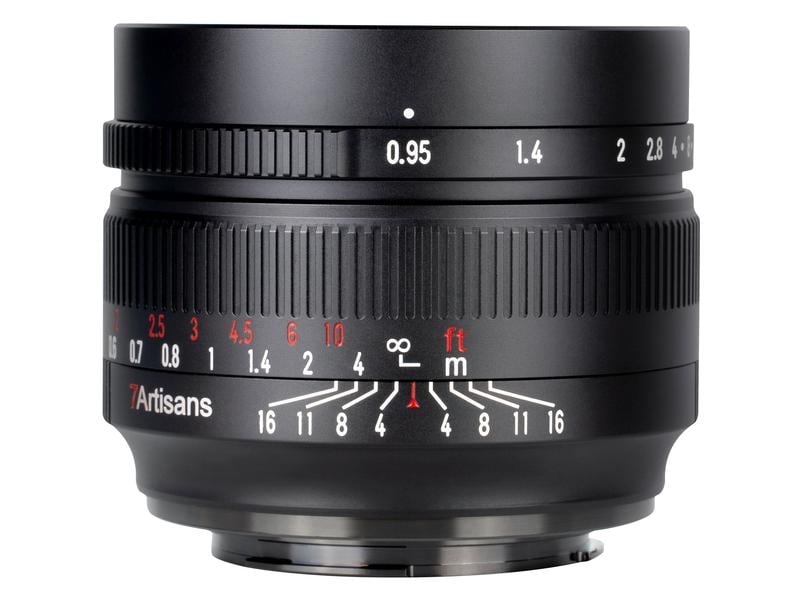 7Artisans Longueur focale fixe 50mm F/0.95 – Sony E-Mount