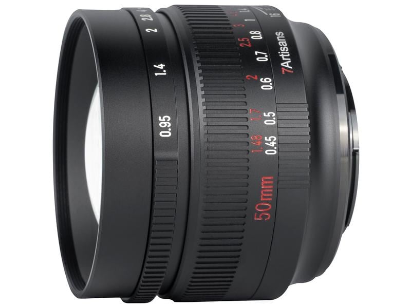 7Artisans Longueur focale fixe 50mm F/0.95 – Fujifilm X-Mount