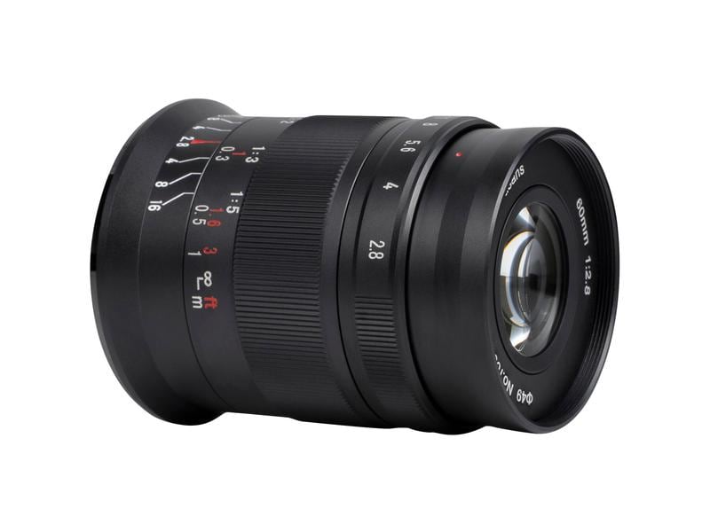 7Artisans Longueur focale fixe 60mm F/2.8 Mark II – Canon EF-M