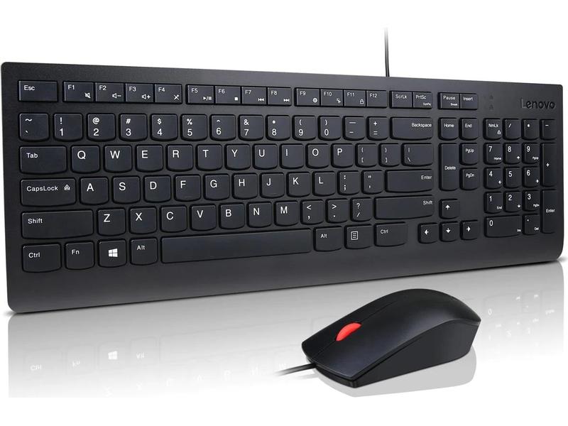 Lenovo Ensemble clavier-souris Essential Wired Combo Aménagement CH