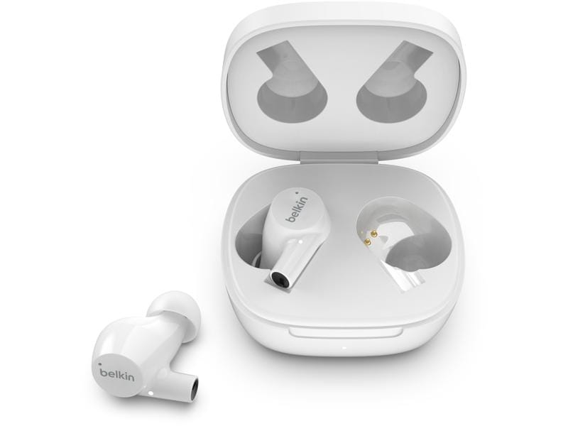 Belkin True Wireless In-Ear-Kopfhörer Soundform Rise Weiss