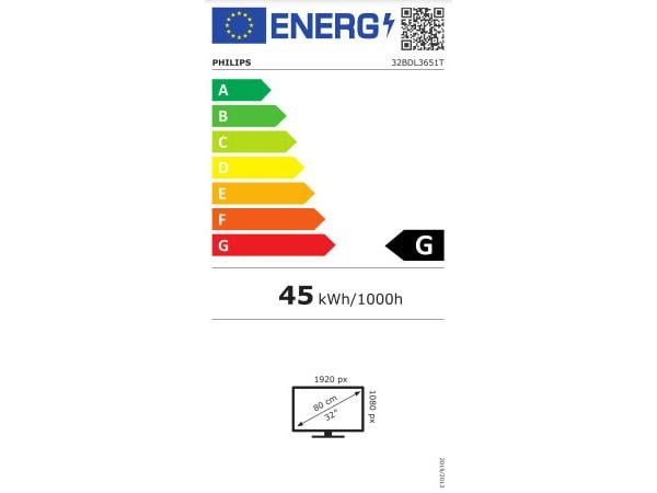 Philips Écran tactile T-Line 32BDL3651T/00 capacitif 32 "