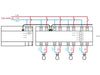 SONOFF Relais Universal Modul RS485 4-fach SPM-4Relay