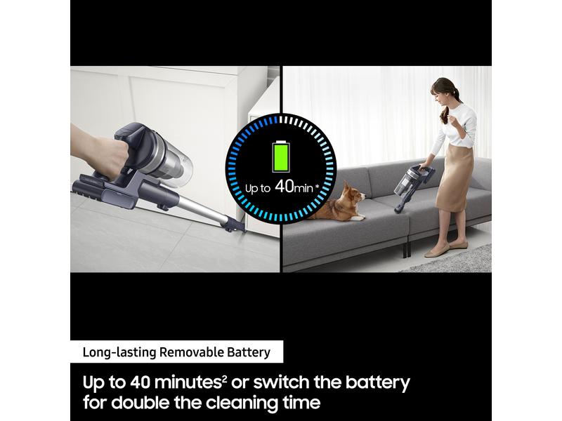 Samsung Aspirateur à main/manche sans fil Jet 60 Turbo VS15A6031R4/SW