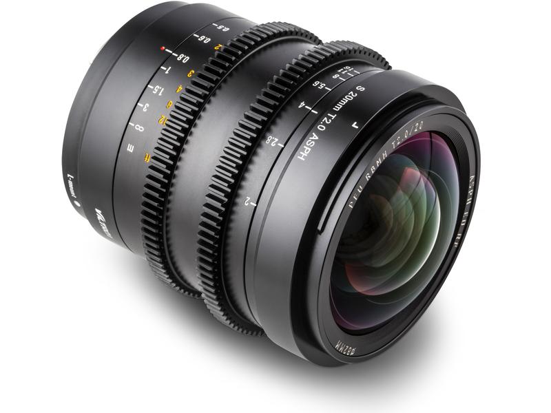 Viltrox Festbrennweite S 20mm T/2 Cine – L-Mount