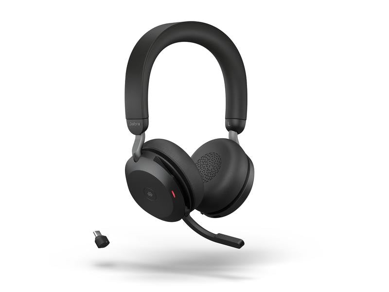 Jabra Casque Evolve2 75 Duo MS USB-C, Noir