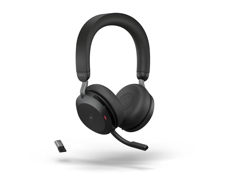 Jabra Casque Evolve2 75 Duo MS USB-A, Noir