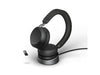 Jabra Headset Evolve2 75 Duo UC Schwarz, USB-A, inkl. Ladestation