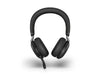 Jabra Headset Evolve2 75 Duo UC Schwarz, USB-C, inkl. Ladestation