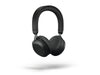 Jabra Casque Evolve2 75 Duo UC Noir, USB-A, avec station de chargement