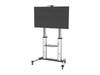 PureMounts Trolley TV PDS-0011C Noir/Argenté