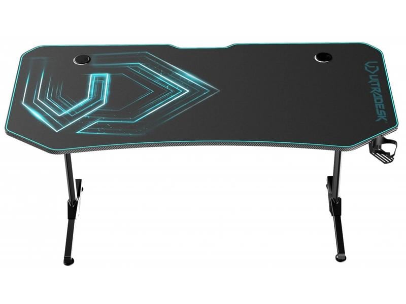 Ultradesk Gaming Tisch Frag XXL Blau