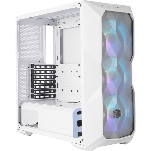 Cooler Master Boîtier d’ordinateur MasterBox TD500 ARGB Blanc