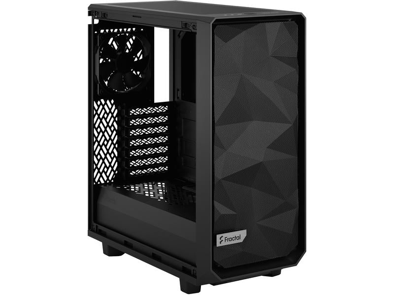 Fractal Design Boîtier d’ordinateur Meshify 2 Compact TG Dark Noir