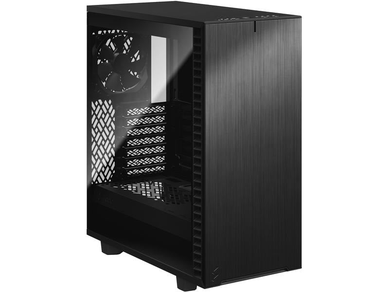 Fractal Design Boîtier d’ordinateur Define 7 Compact Dark TG Noir