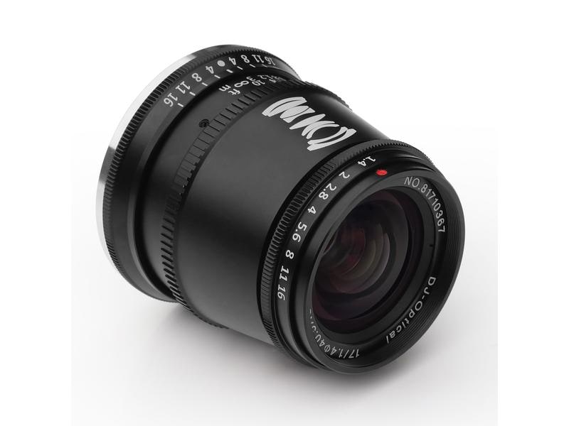 TTArtisan Longueur focale fixe APS-C 17mm F/1.4 – Fujifilm X-Mount