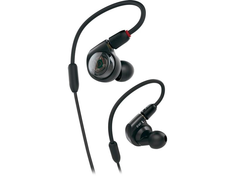 Audio-Technica In-Ear-Kopfhörer ATH-E40 Schwarz