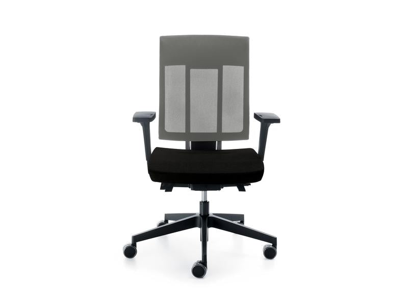 Profim Chaise de bureau Xenon Net 100S avec dossier en maille Gris foncé