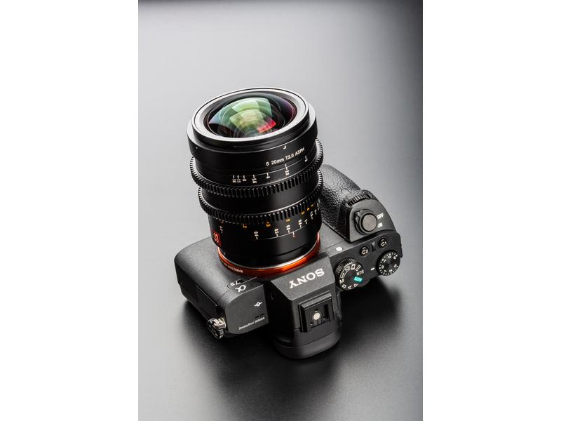 Viltrox Longueur focale fixe S 20mm T/2 Cine – Sony E-Mount