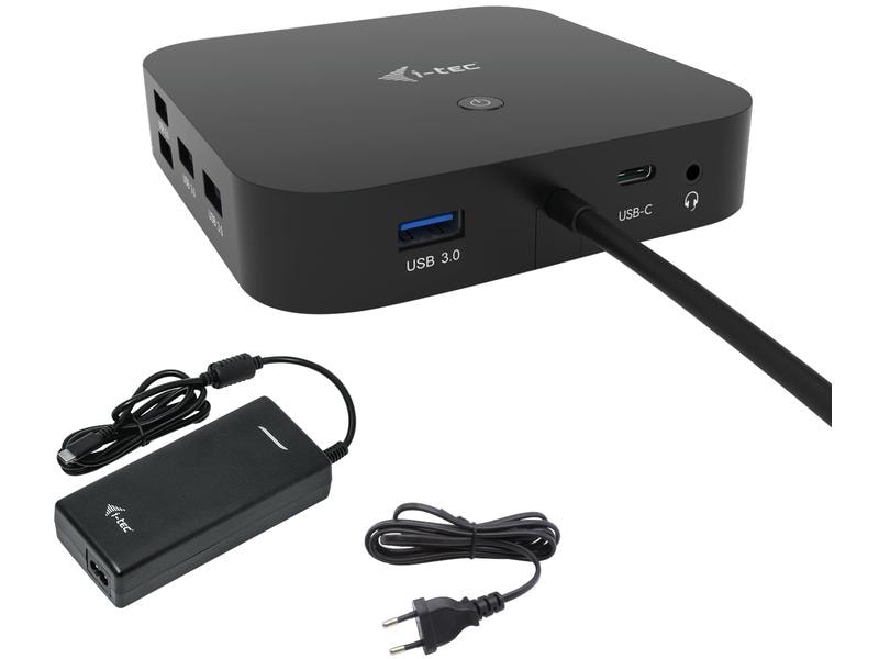 i-tec Dockingstation USB-C HDMI DP Dual PD 65W + UC 77 W