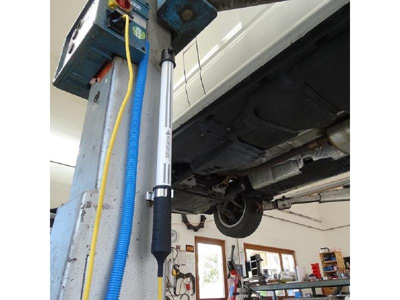 Nordride Lampe de poche Expert, 1200 lm, IP65, avec crochet et aimant