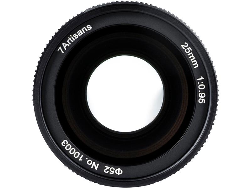 7Artisans Festbrennweite 25mm F/0.95 – Sony E-Mount