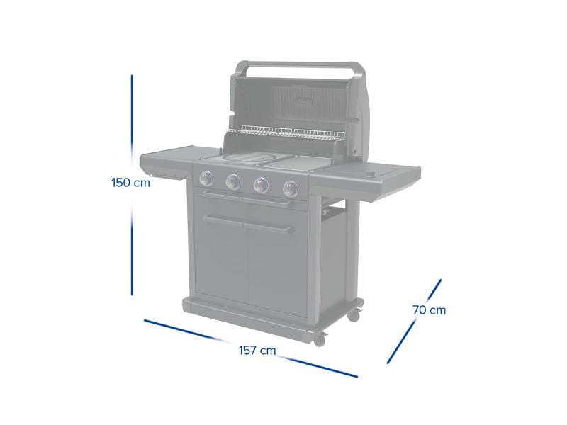 Campingaz Barbecue au gaz 4 Series Onyx S