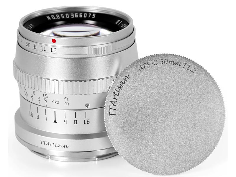 TTArtisan Festbrennweite APS-C 50mm F/1.2 – Fujifilm X-Mount