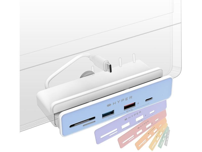 HYPER Dockingstation 6-in-1 USB-C Hub für iMac 24"