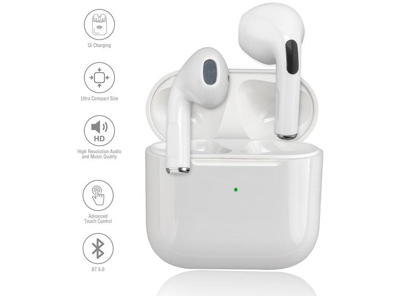 4smarts True Wireless In-Ear-Kopfhörer SkyPods Pro Weiss