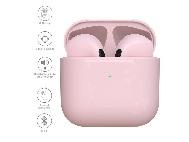 4smarts Écouteurs True Wireless In-Ear SkyPods Pro Rose