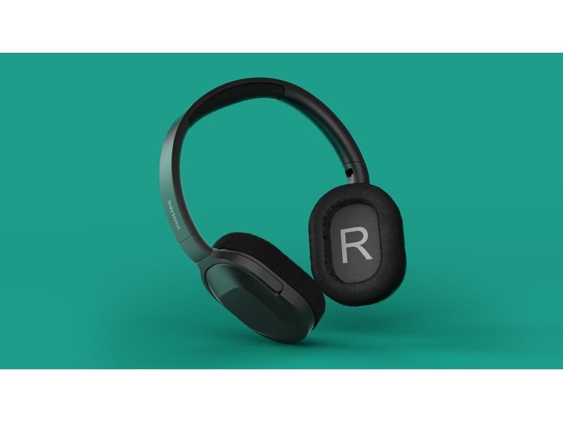 Philips Over-Ear-Kopfhörer TAH6506BK/00 Schwarz