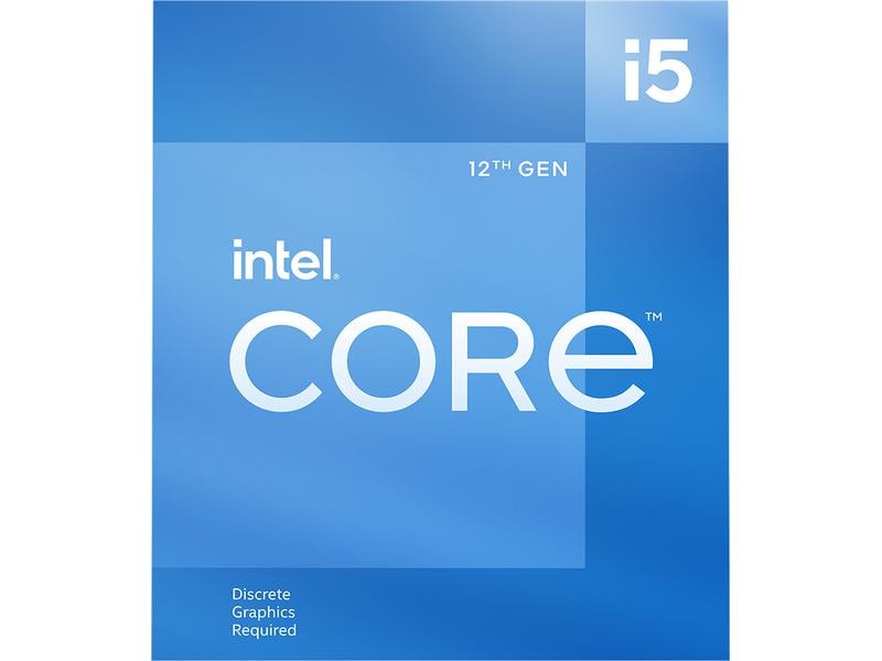 Intel Core i5-12400F (6C, 2,50 GHz, 18 Mo, en boîte)
