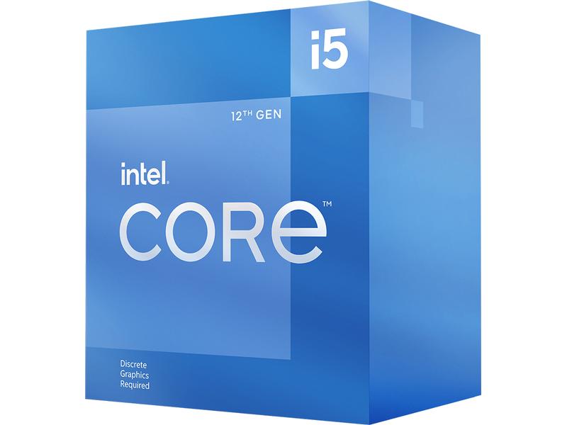 Intel Core i5-12400F (6C, 2,50 GHz, 18 Mo, en boîte)