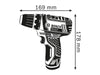 Bosch Professional Perceuse-visseuse sans fil GSR 12 V-15 + L-Boxx Clic&go Solo